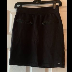 PINK Victoria Secret Black Mini Skirt Size Small